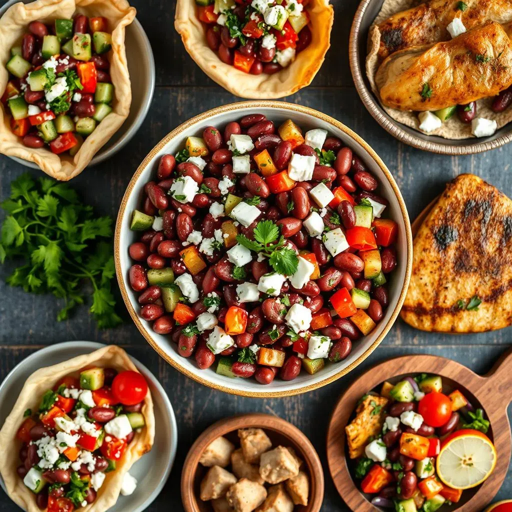 Kidney Bean Salad Mediterranean Variations & Serving Suggestions