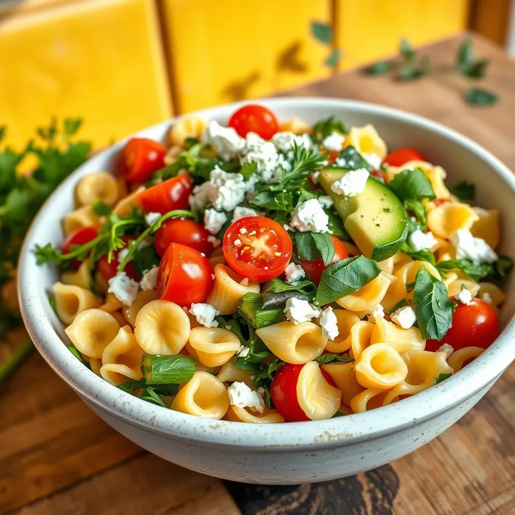 Main Ingredients for a Delicious Mediterranean Pasta Salad