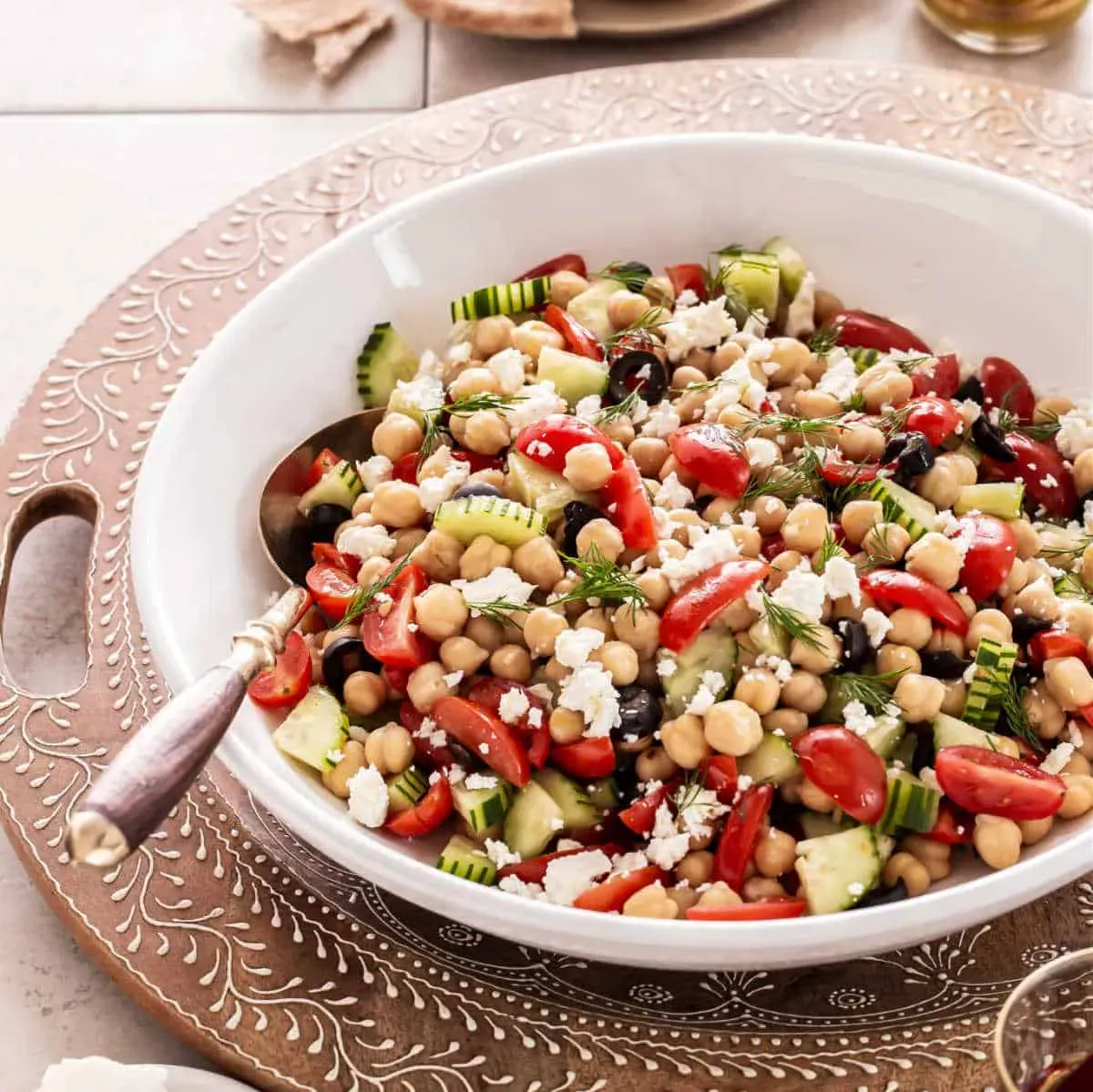 Make it Your Own: Easy Mediterranean Chickpea Salad Variations