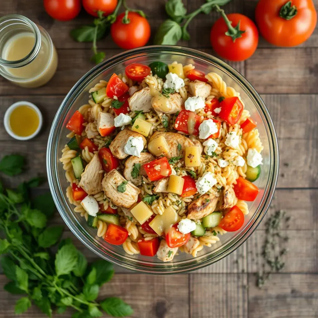 MakeAhead Tips & Enjoying Your Mediterranean Chicken Orzo Salad
