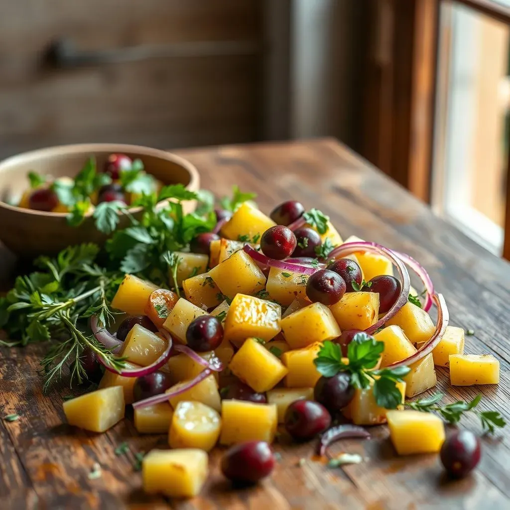 Making the Perfect Greek Potato Salad: Ingredients and Steps