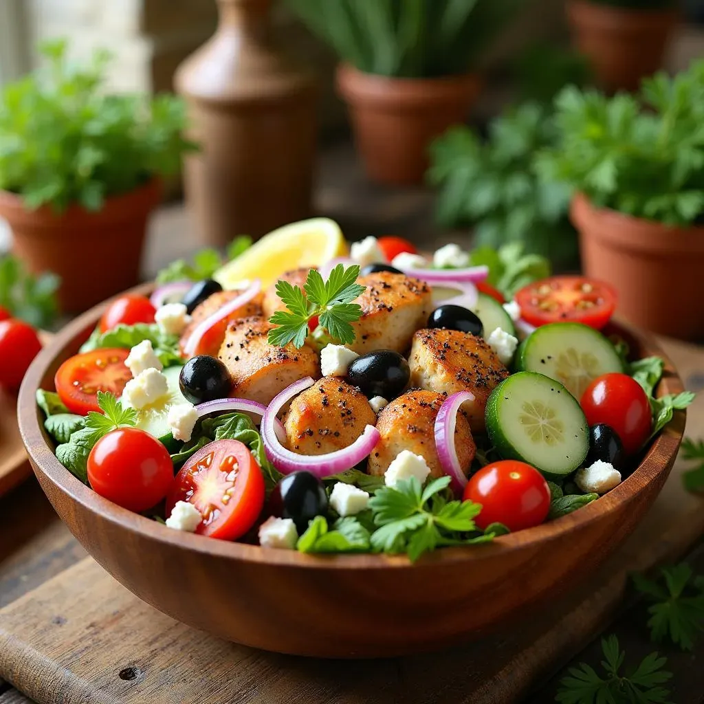 Making the Perfect Mediterranean Chicken Salad with Red Onion: A StepbyStep Guide