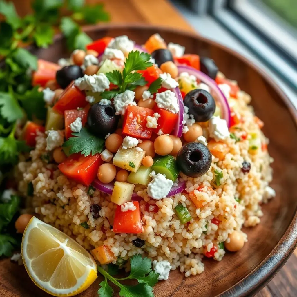 Making the Perfect Mediterranean Chickpea Salad with Quinoa