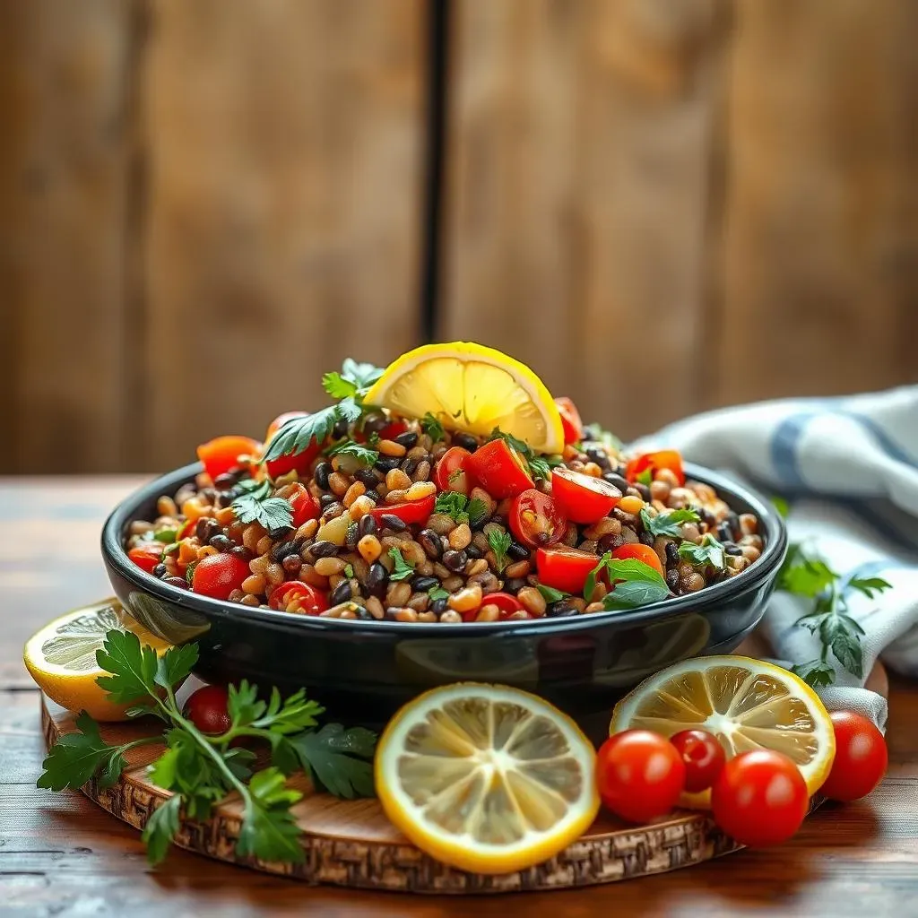 Making the Perfect Mediterranean Lentil Salad for Lunch