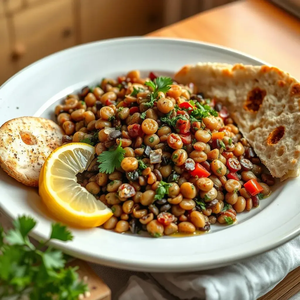 Making the Perfect Mediterranean Lentil Salad with Herbs