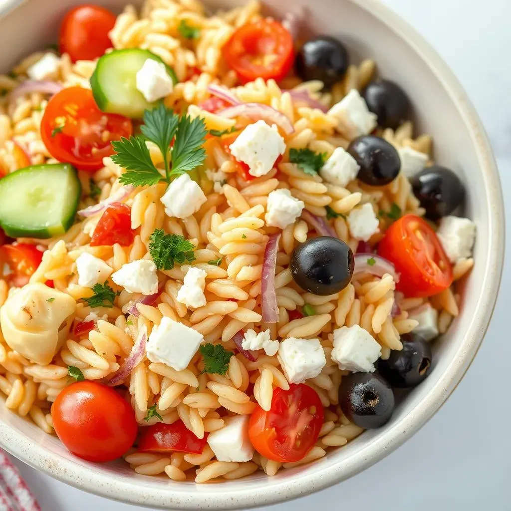 Making the Perfect Mediterranean Orzo Salad: Ingredients and Steps