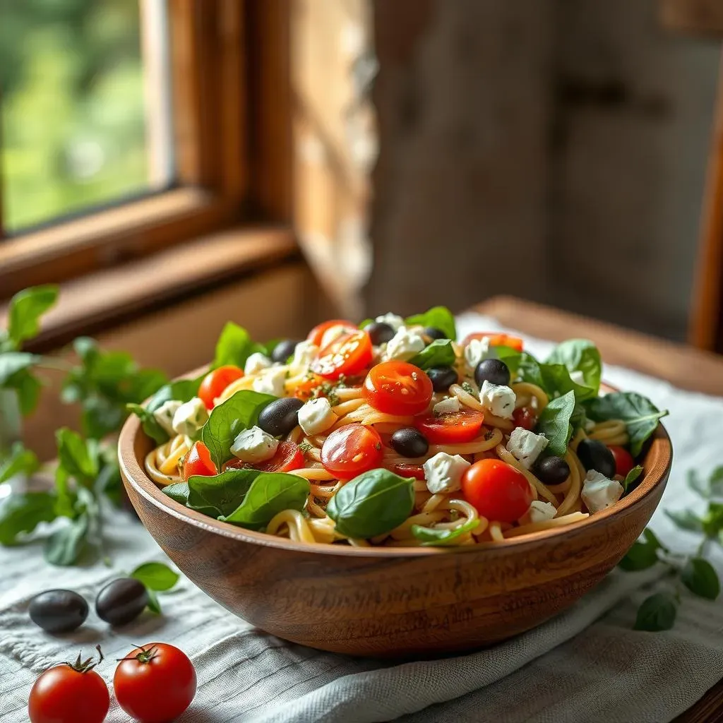 Making the Perfect Mediterranean Pasta Salad with Spinach: A StepbyStep Guide