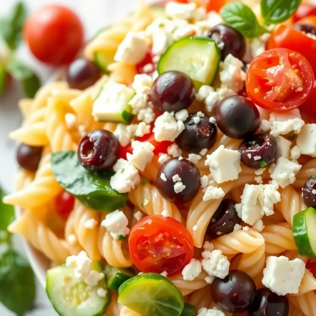 Making Your Greek Pasta Salad Easy