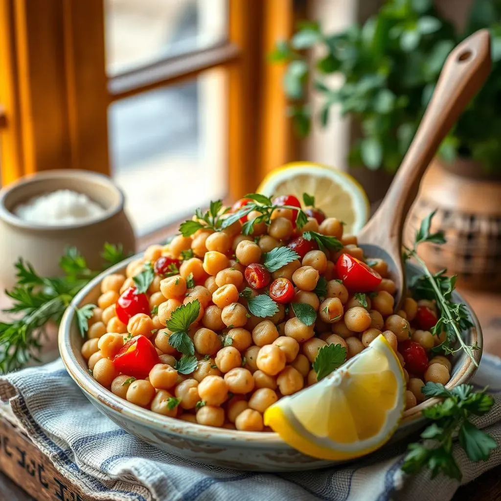 Making Your Mediterranean Chickpea Salad: Ingredients and Steps