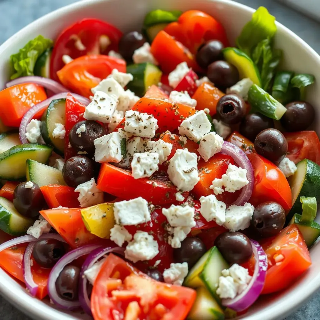 Making Your Mediterranean Greek Salad: StepbyStep