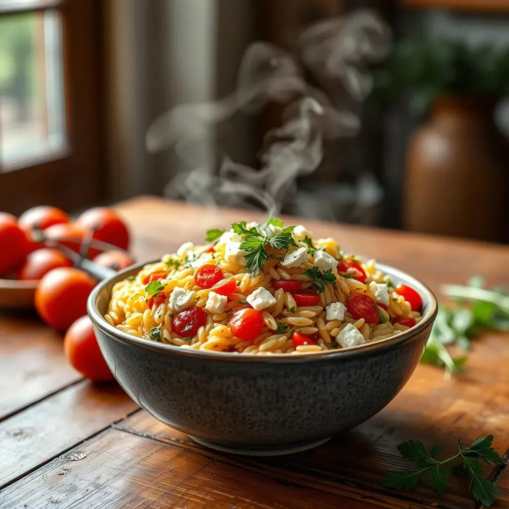 Making Your Mediterranean Orzo Salad: StepbyStep