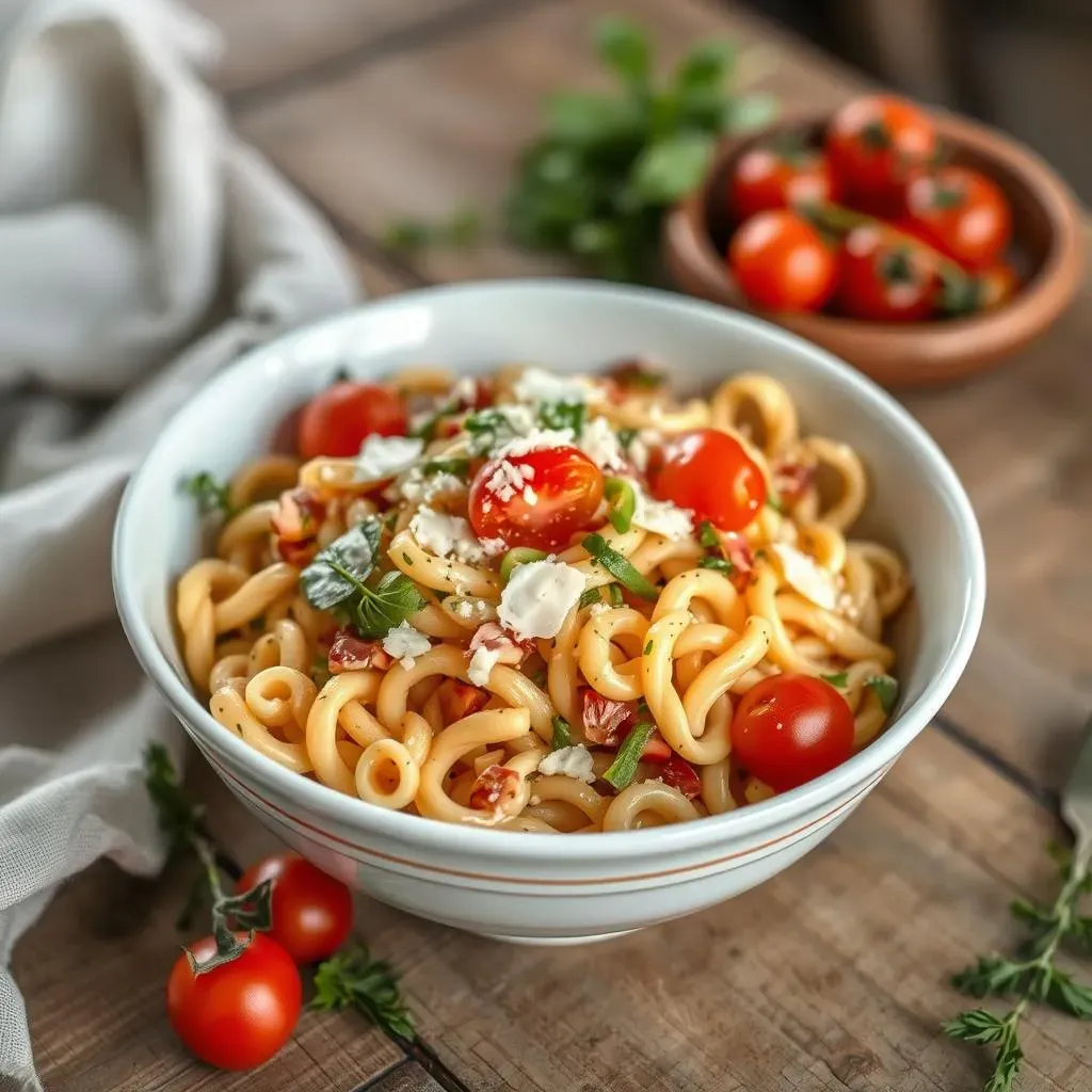 Making Your Mediterranean Pasta Salad Recipe Easy