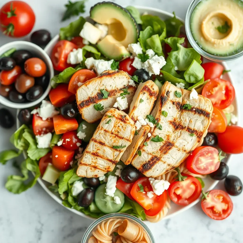 Making Your Mediterranean Salad with Grilled Chicken Healthier: Smart Swaps and Portion Control