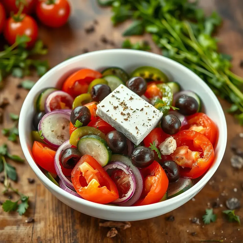 Making Your Own Greek Mediterranean Salad: StepbyStep