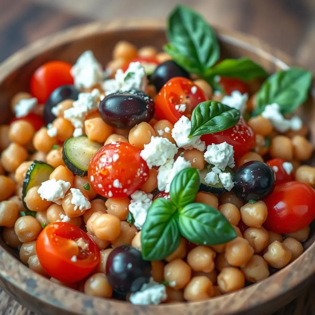 Making Your Own Mediterranean Chickpea Salad with Zucchini: A StepbyStep Guide