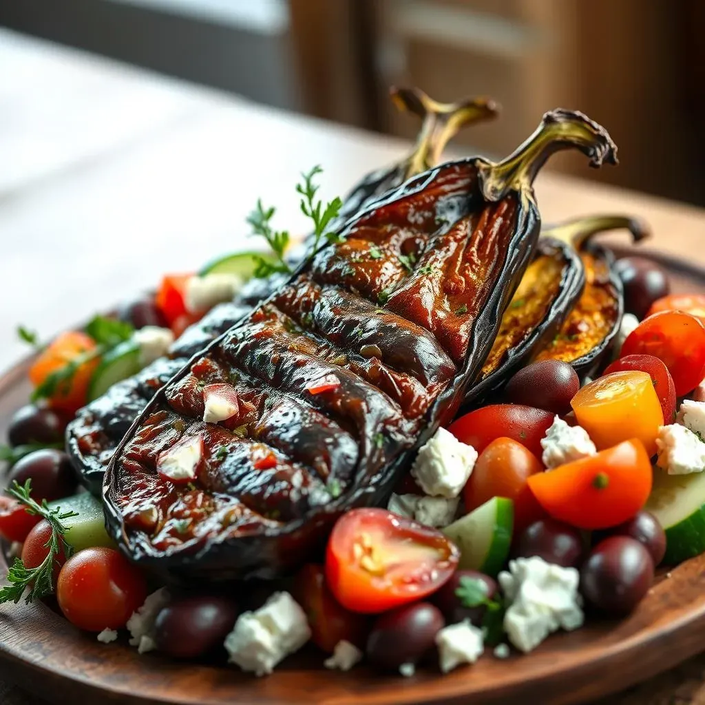 Mastering the Art of Eggplant Preparation for your Mediterranean Greek Salad