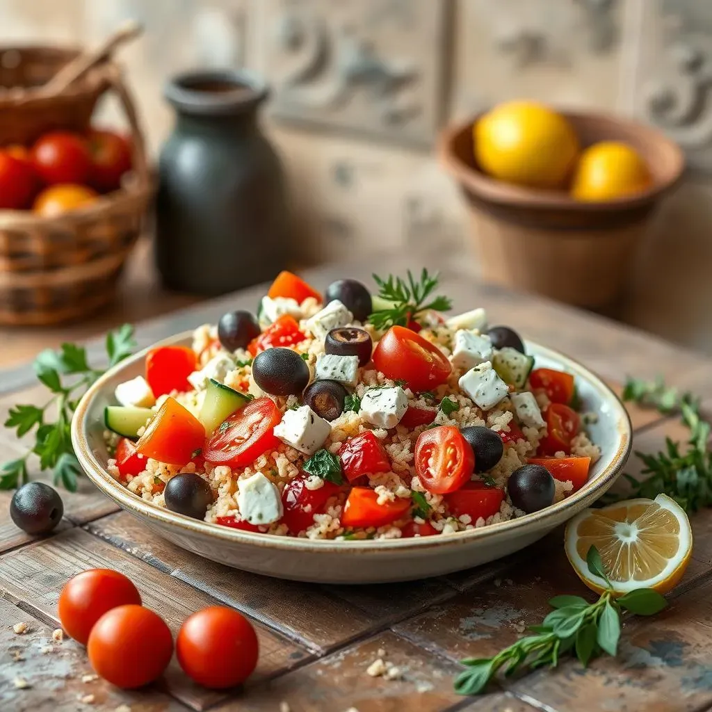 Mastering the Art of Mediterranean Couscous Salad with Feta