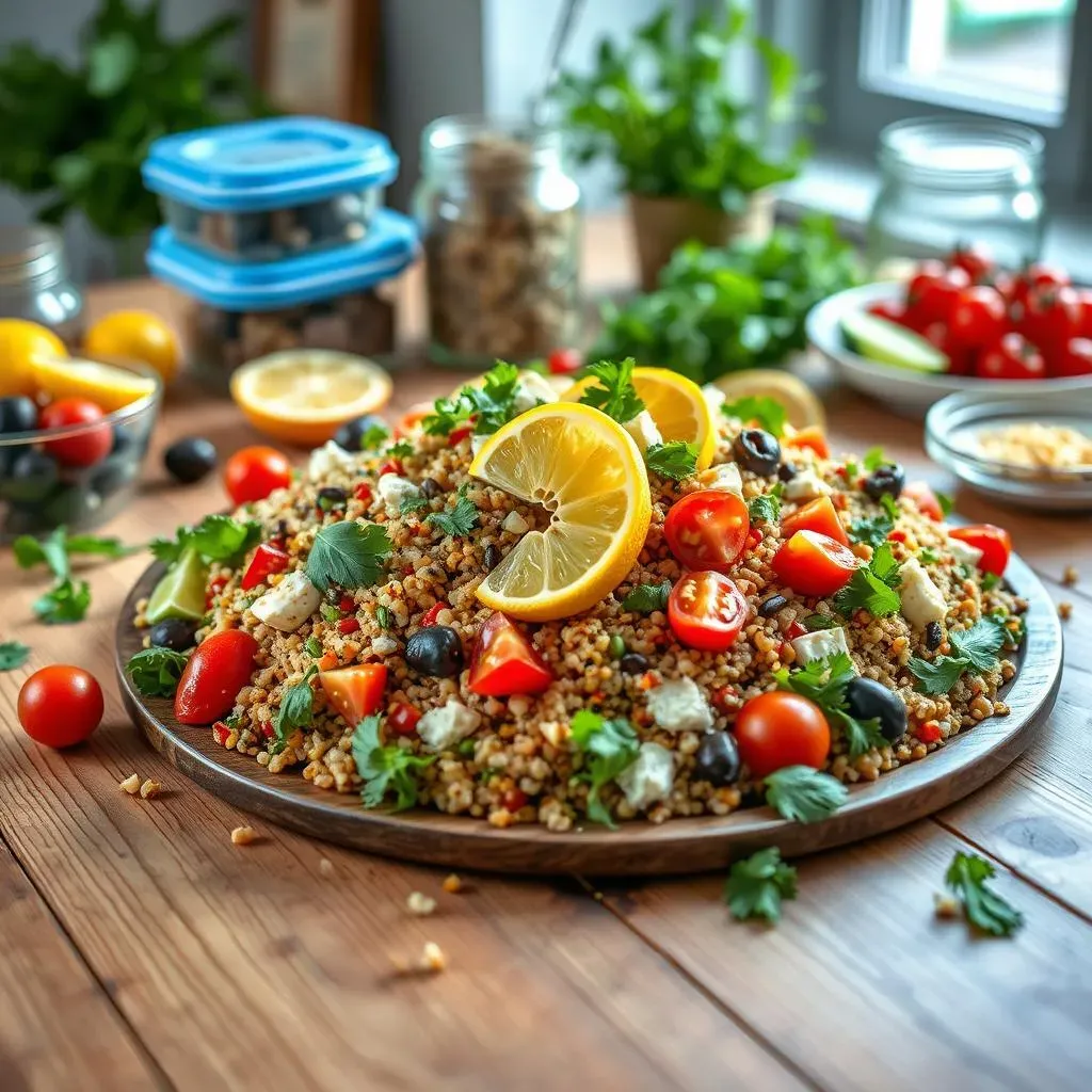 Mastering the Art of Mediterranean Quinoa Salad Meal Prep: Tips and Tricks