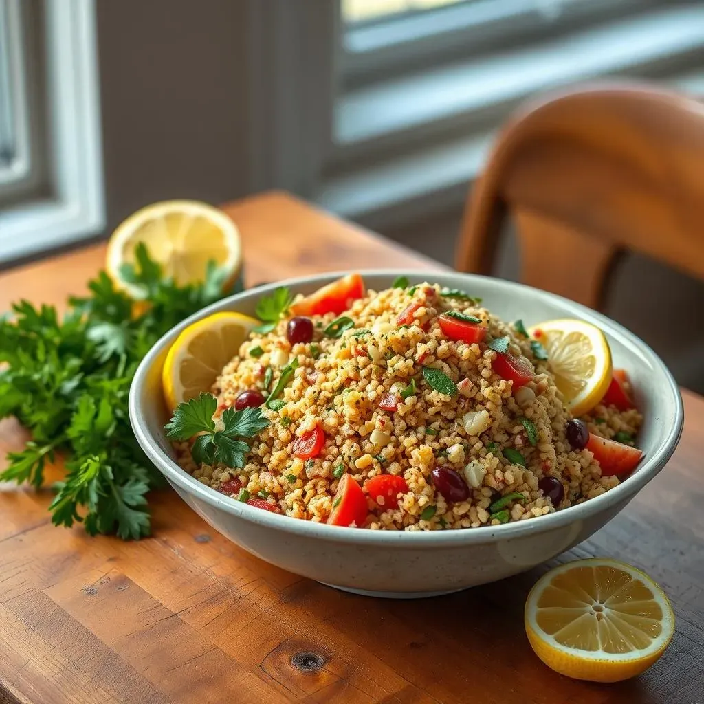 Mastering the Art of Mediterranean Quinoa Salad with Lemon