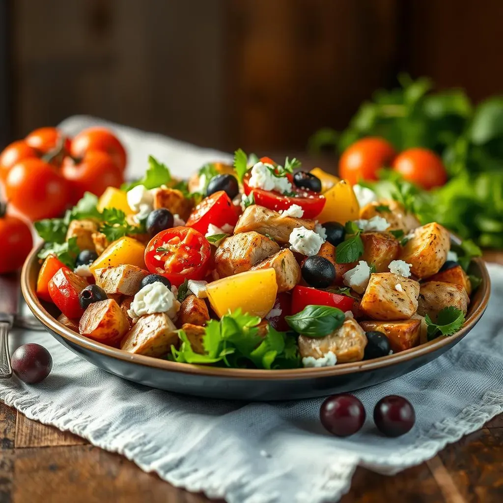 Mastering the Mediterranean Chicken Salad with Potatoes Recipe