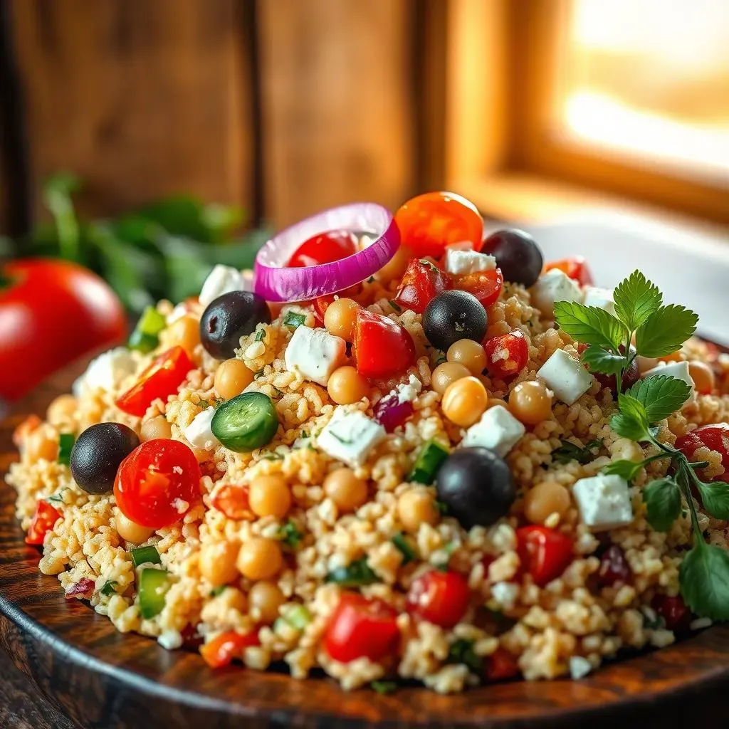 Mastering the Mediterranean Couscous Salad with Chickpeas Recipe