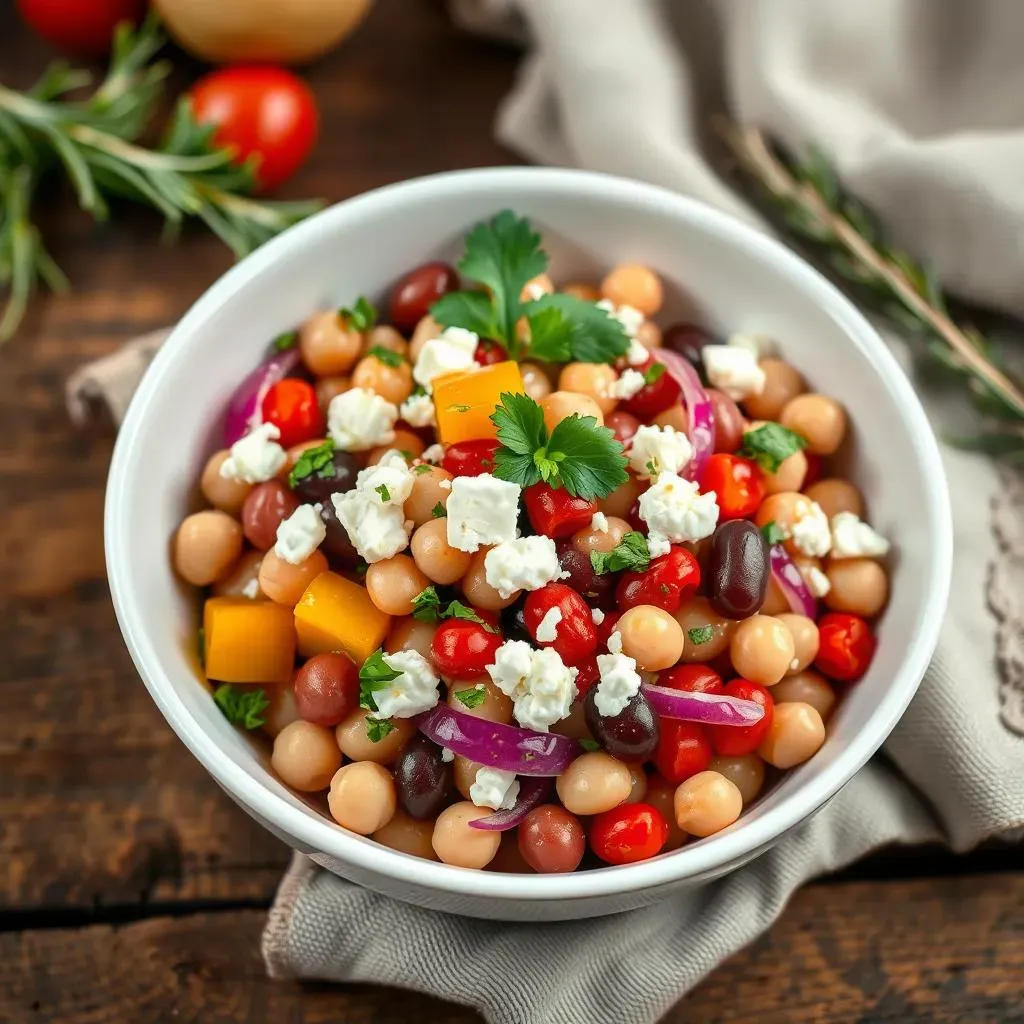 Ultimate Mediterranean 3 Bean Salad: Fresh, Fast & Flavorful!