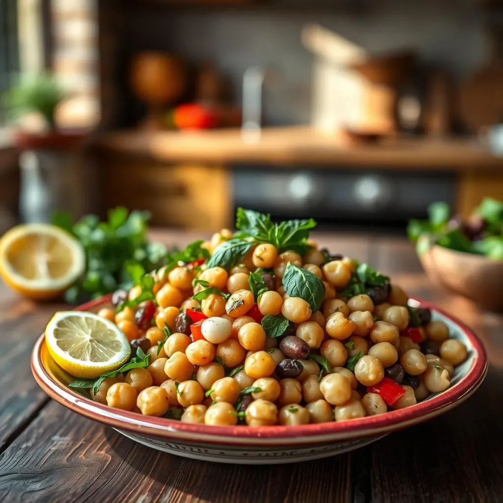 Ultimate Mediterranean Bean Salad with Chickpeas