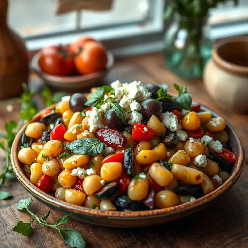 Ultimate Mediterranean Bean Salad with Eggplant