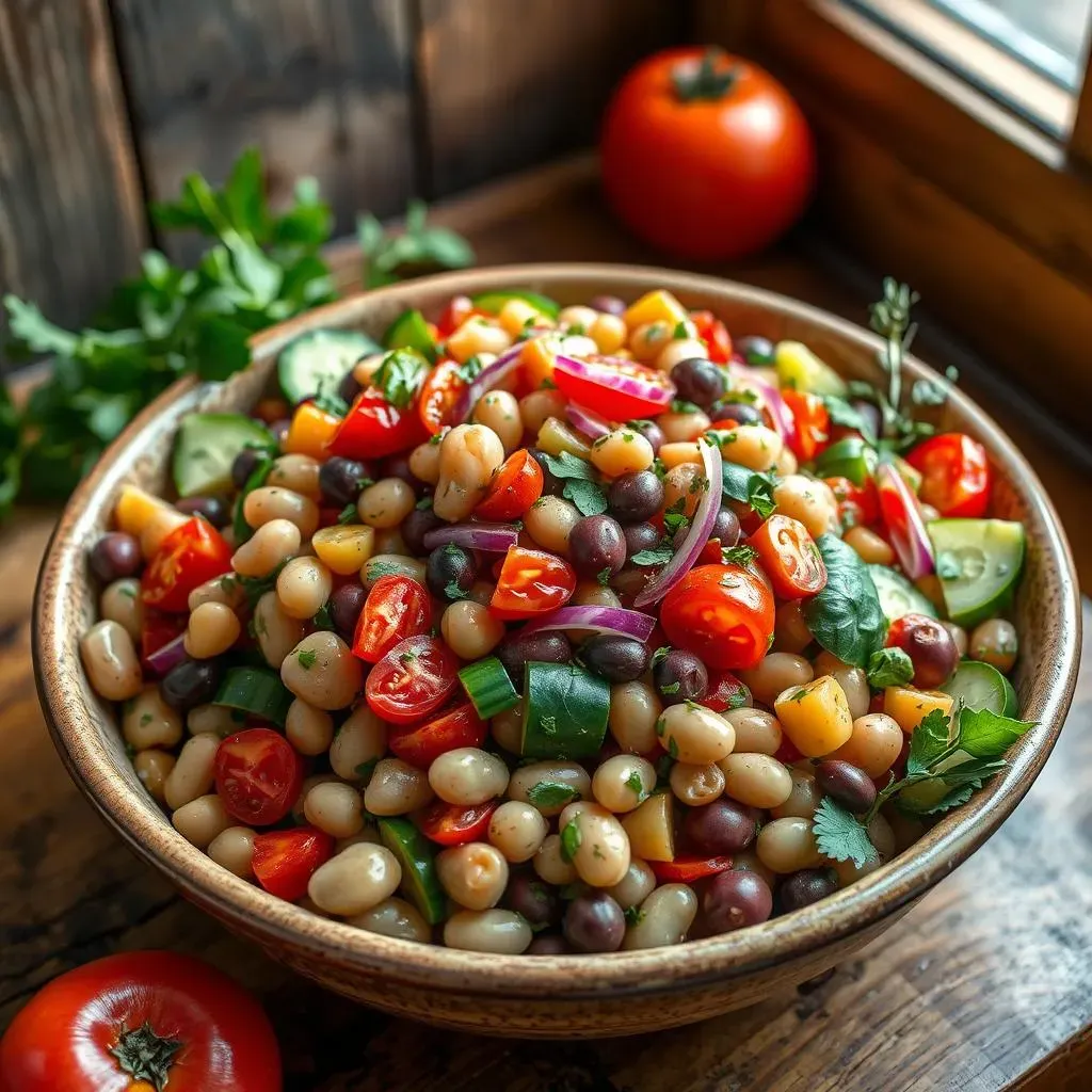 Ultimate Mediterranean Bean Salad with Herbs