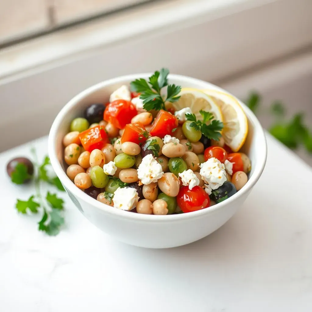 Ultimate Mediterranean Bean Salad with Parsley