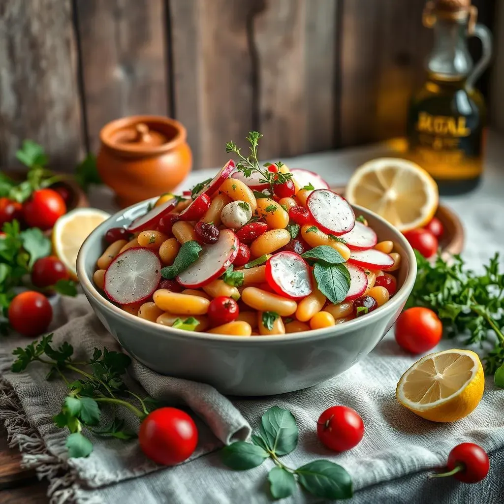 Ultimate Mediterranean Bean Salad with Radishes