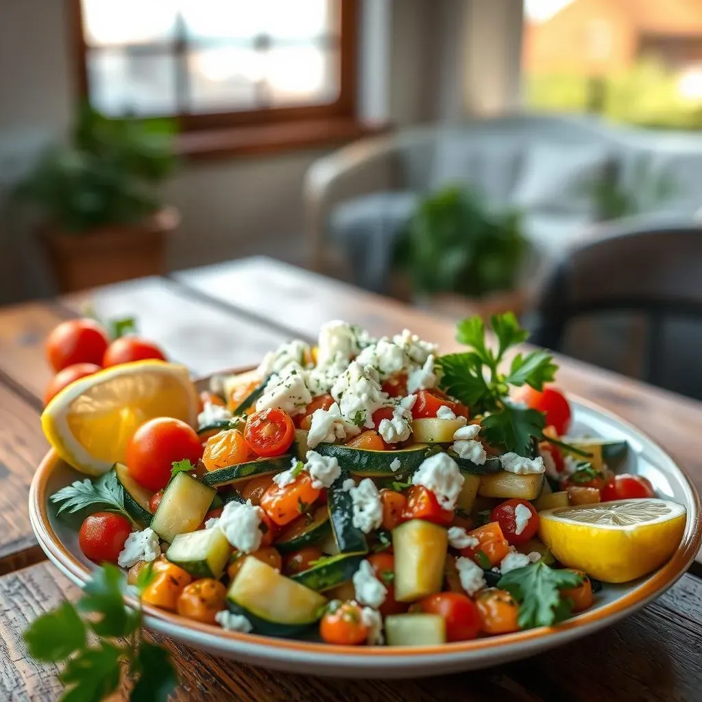 Ultimate Mediterranean Bean Salad with Zucchini