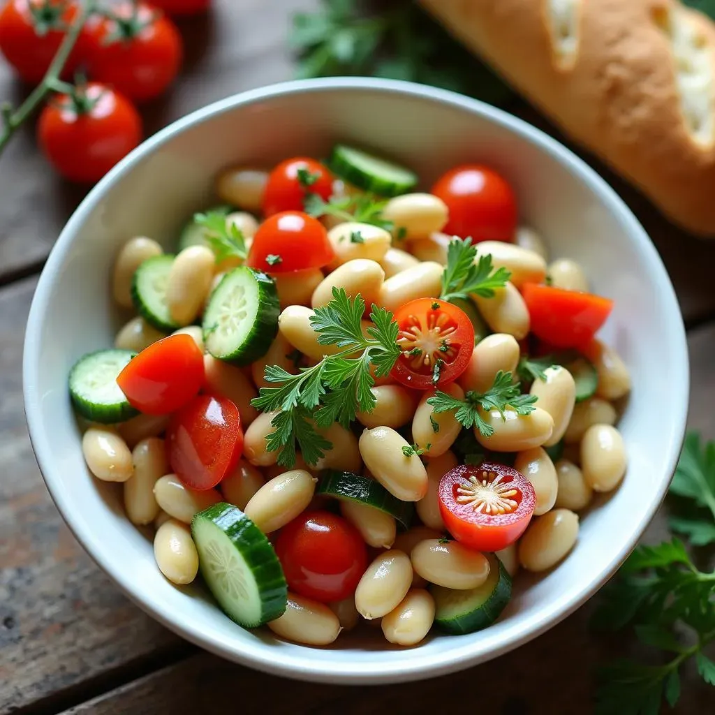 Mediterranean Butter Bean Salad: An Amazing, Easy Recipe
