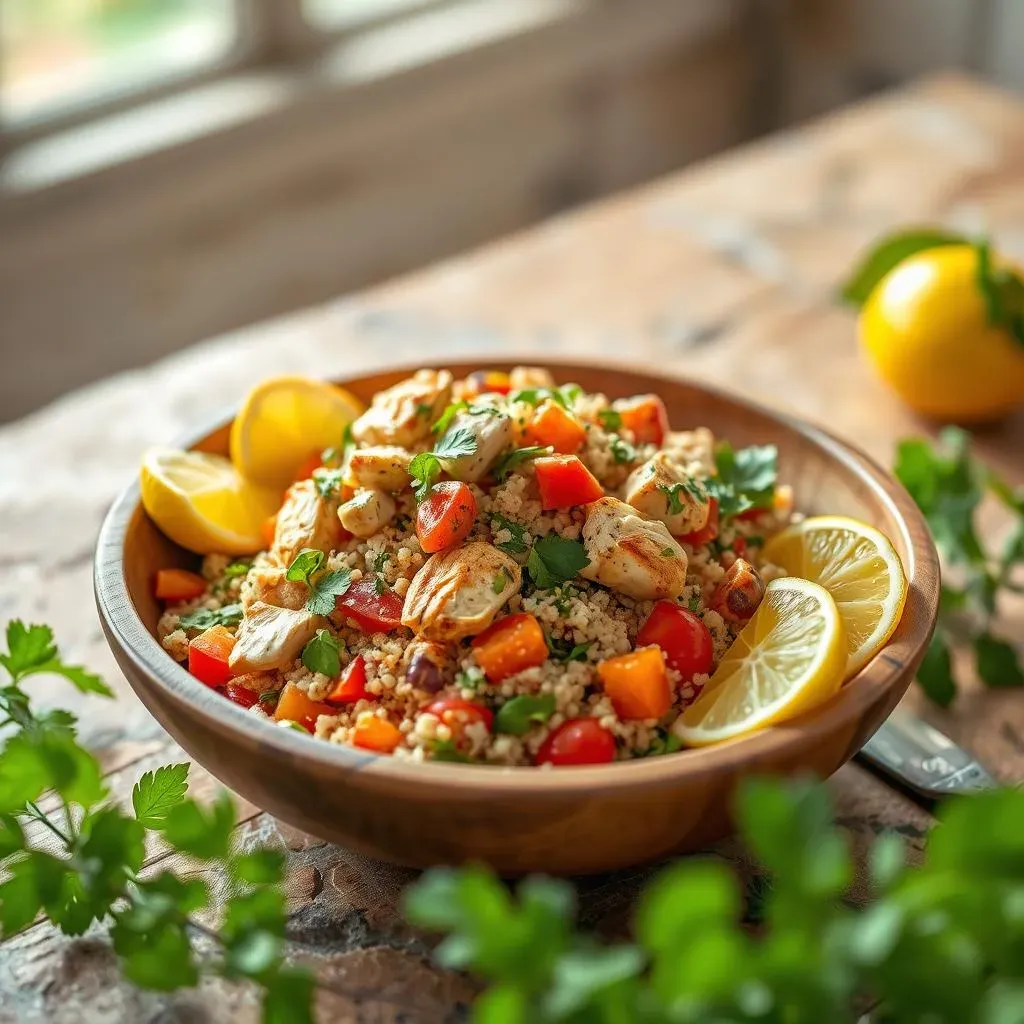 Mediterranean Chicken and Quinoa Salad: Tips, Variations, and Serving Suggestions