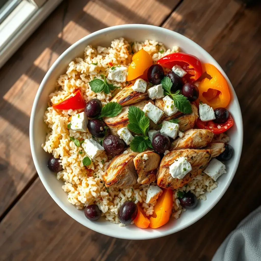 Amazing Mediterranean Chicken and Rice Salad Recipe