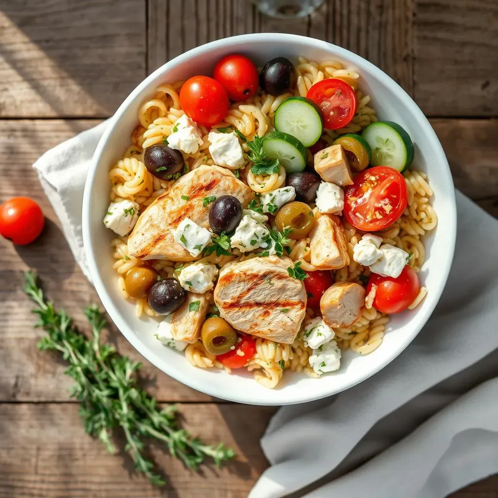 The Ultimate Mediterranean Chicken Orzo Salad Recipe