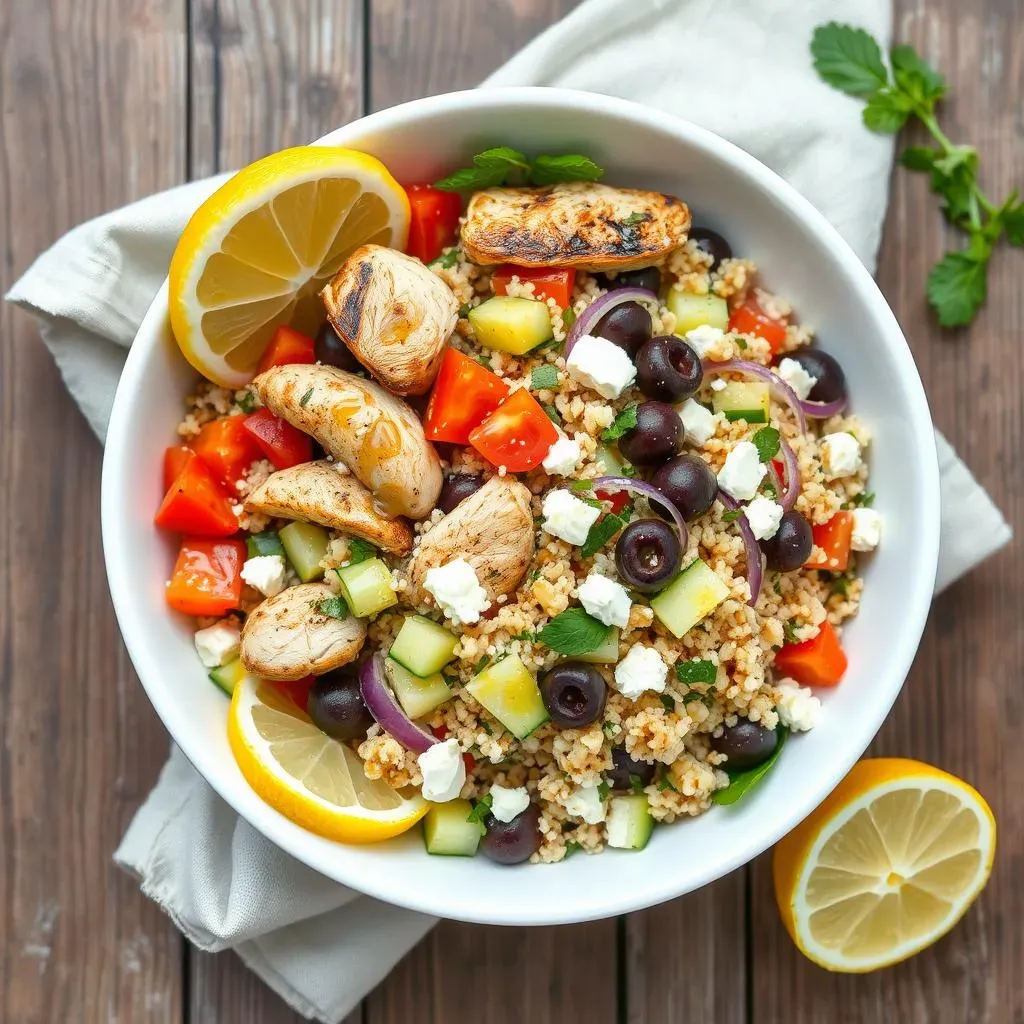 Ultimate Mediterranean Chicken Quinoa Salad Recipe