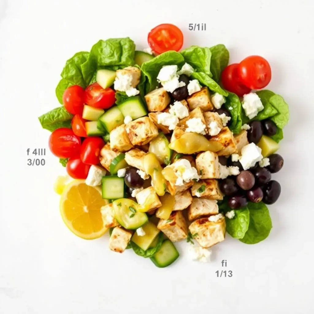 Mediterranean Chicken Salad: Calorie Count by Ingredients