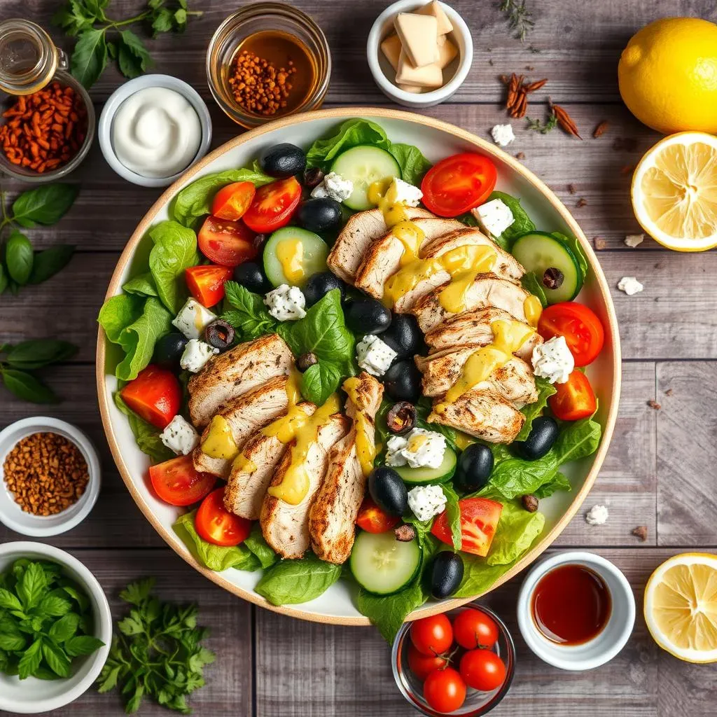 Mediterranean Chicken Salad Dressing: Variations and Flavor Twists