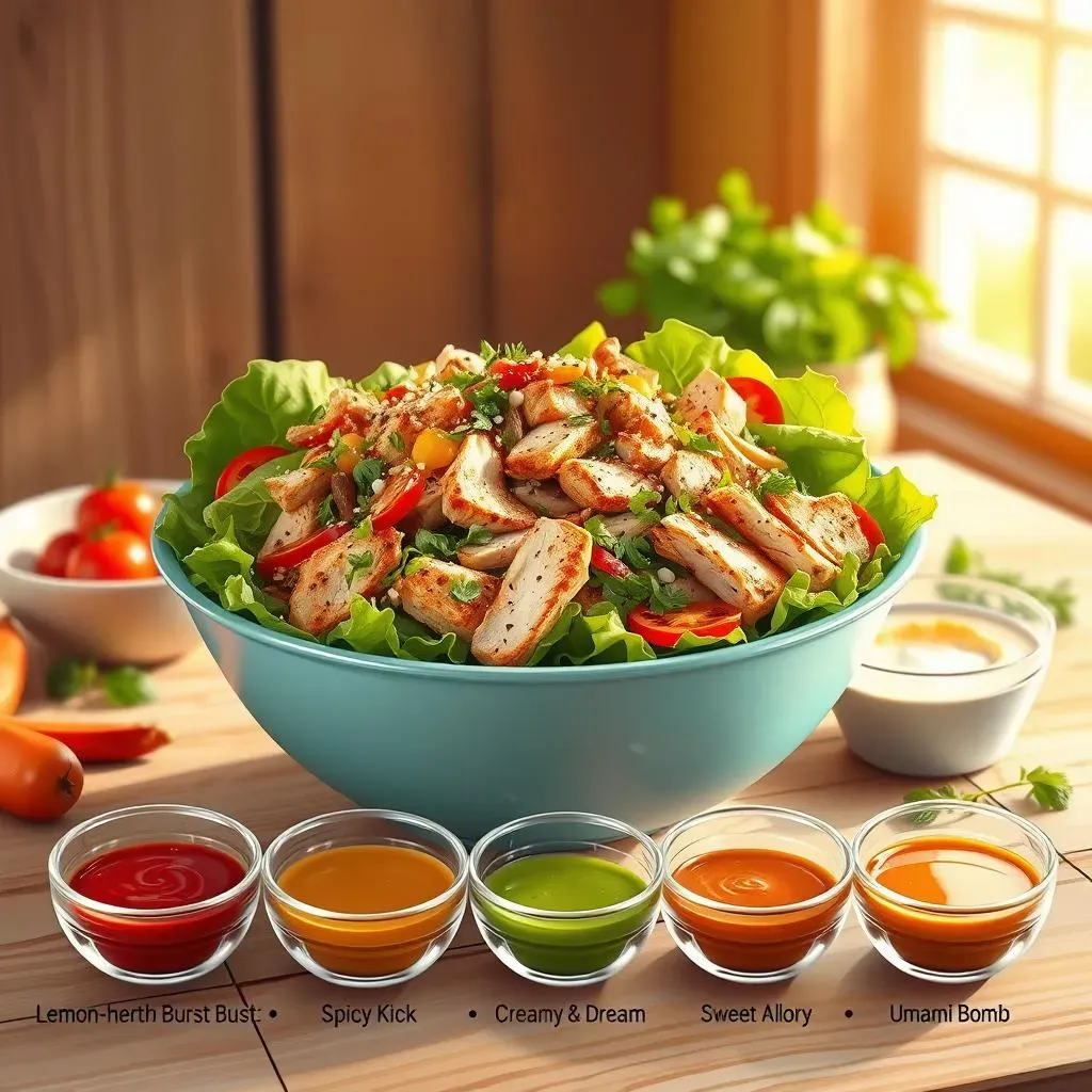 Mediterranean Chicken Salad Dressing Variations and Flavor Twists