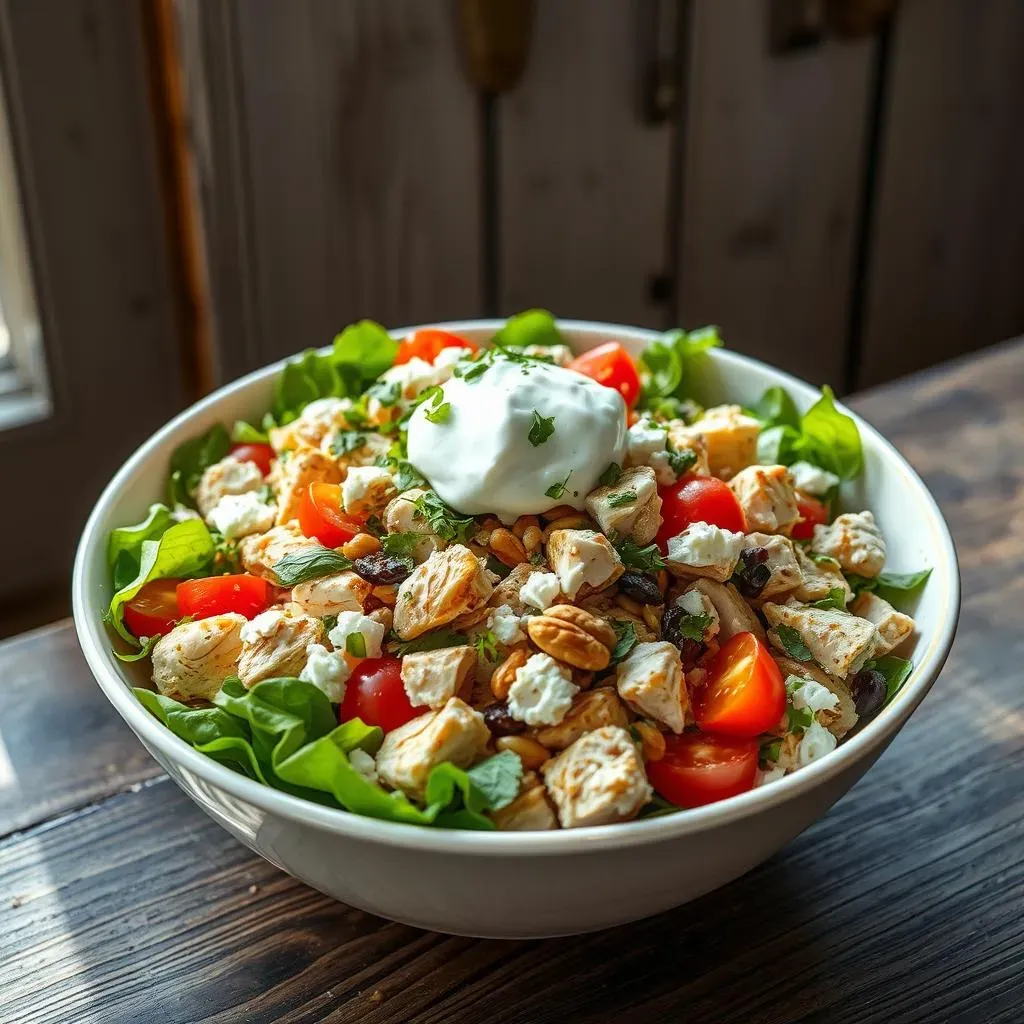 Ultimate Mediterranean Chicken Salad Greek Yogurt Recipe