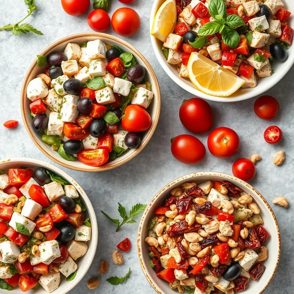 Mediterranean Chicken Salad Recipe Variations: From Greece to Your Kitchen