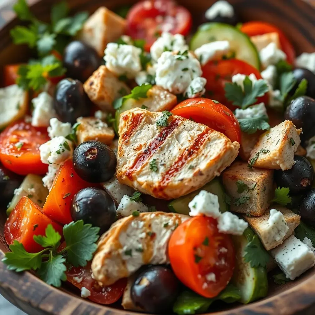 Ultimate Mediterranean Chicken Salad with Herbs