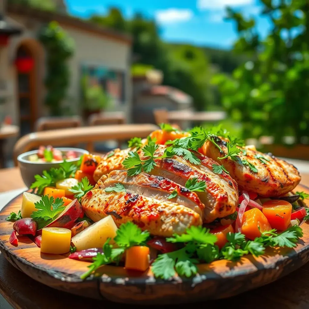 Ultimate Mediterranean Chicken Salad with Parsley