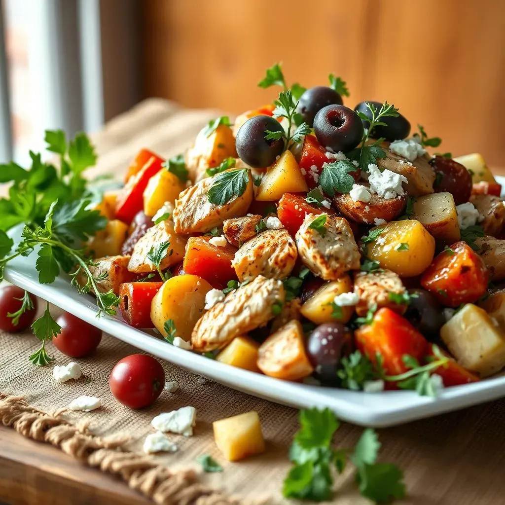 Mediterranean Chicken Salad with Potatoes: A Flavorful Feast