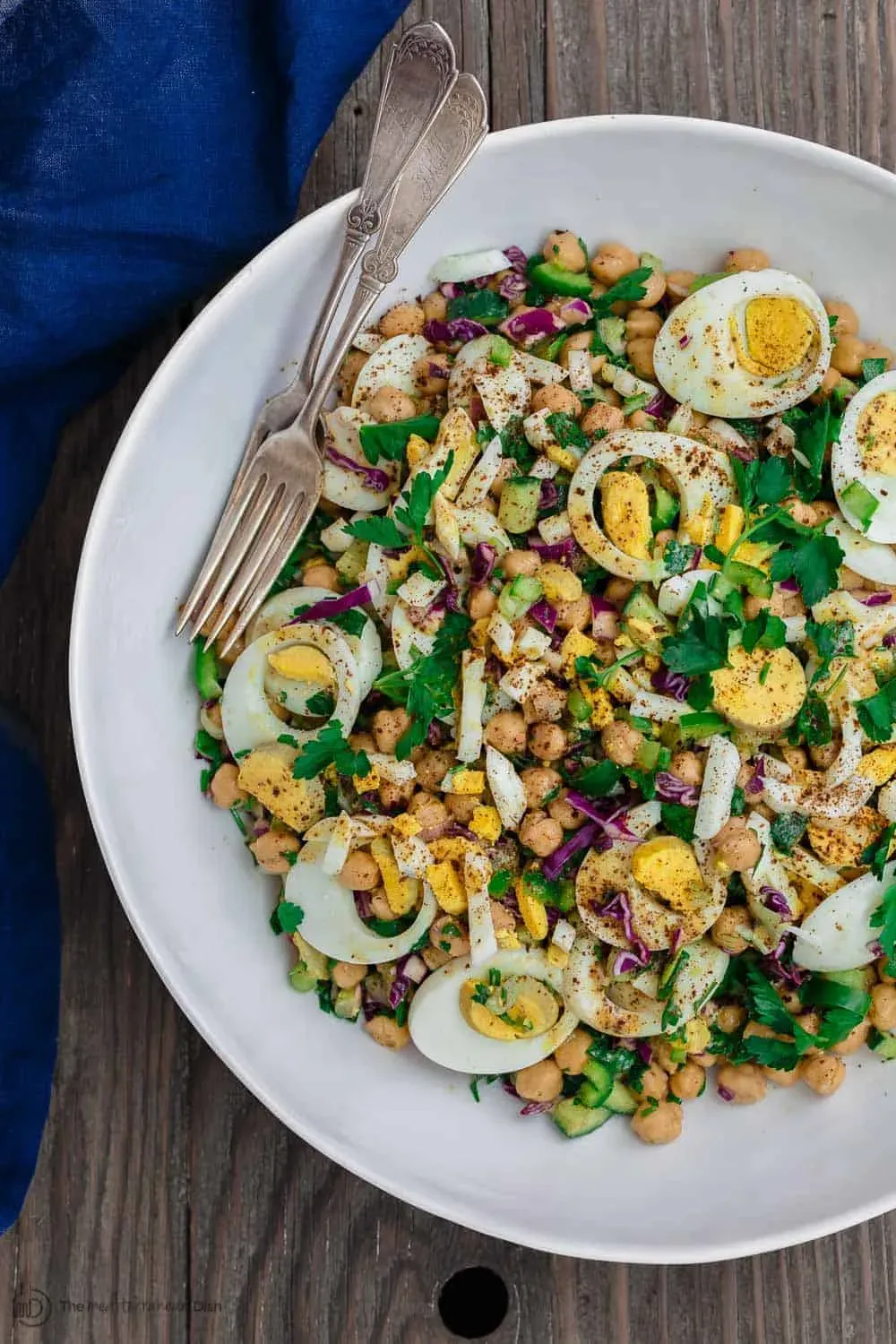 Make This Delicious Mediterranean Chickpea Egg Salad
