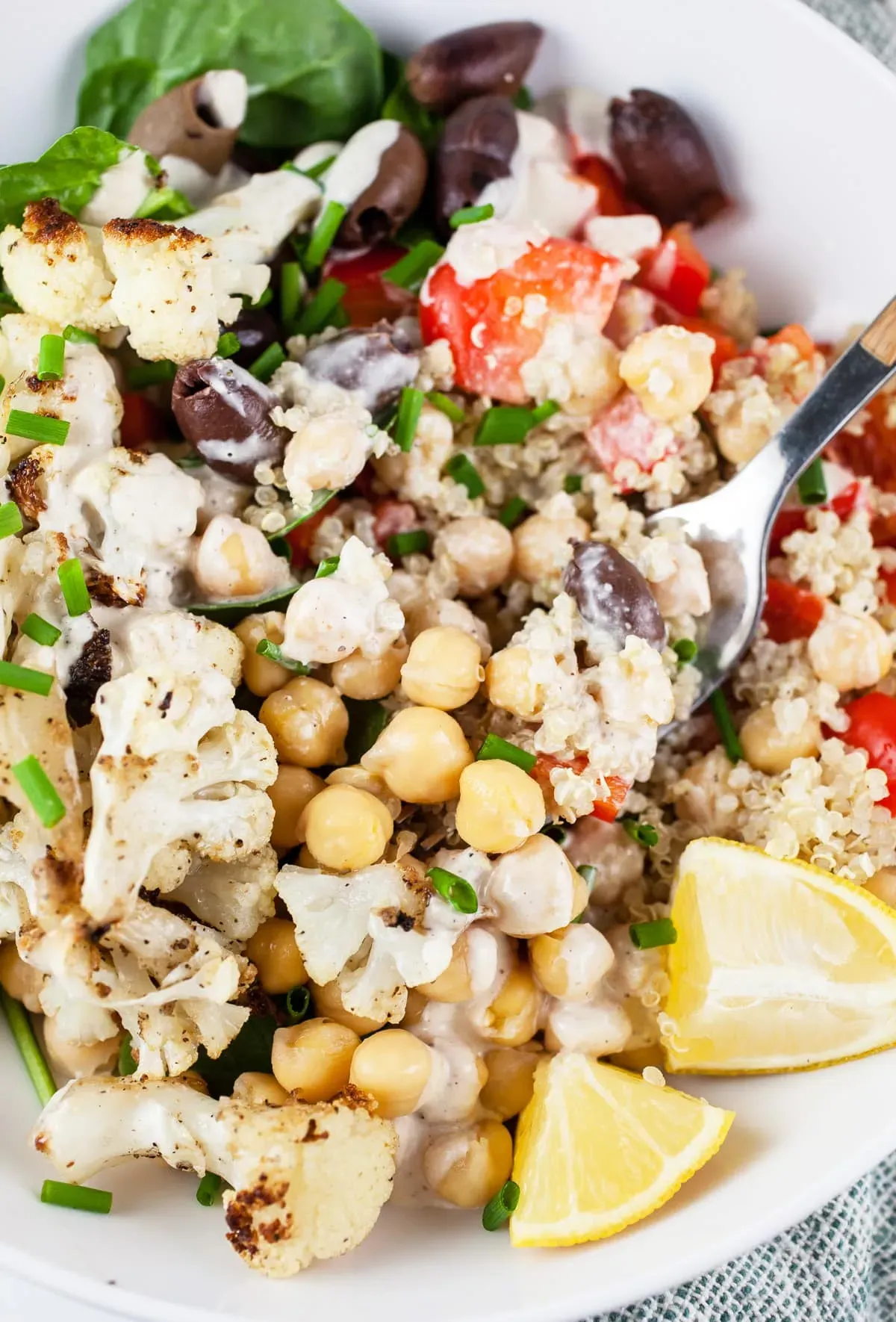 Healthy Mediterranean Chickpea Quinoa Bowl You'll Crave