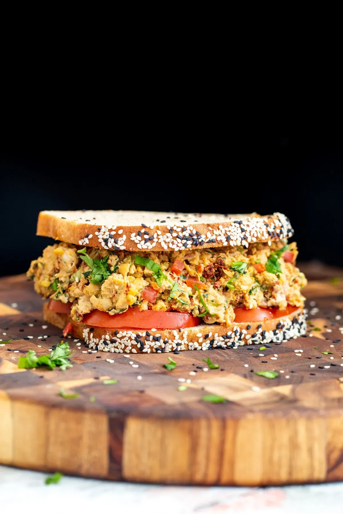 Discover the perfect mediterranean chickpea salad sandwich