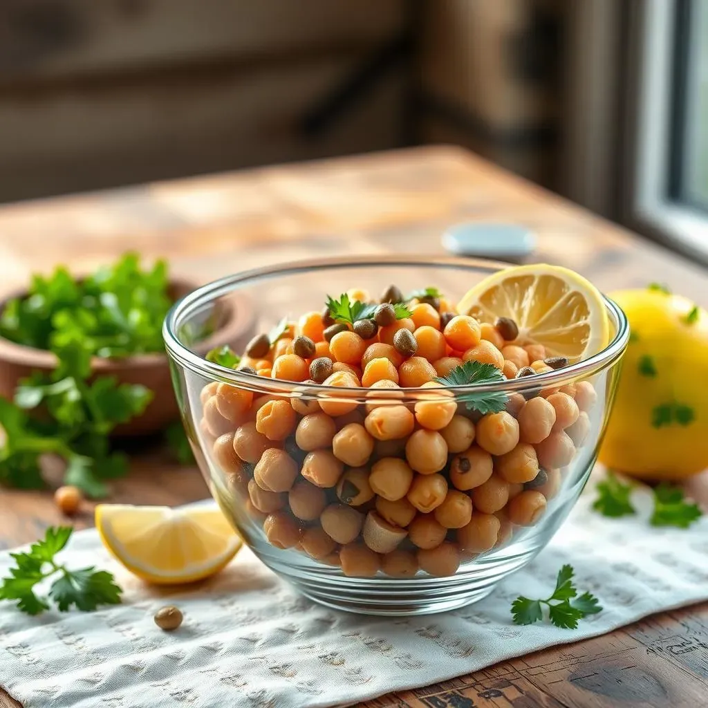 Ultimate Mediterranean Chickpea Salad with Capers