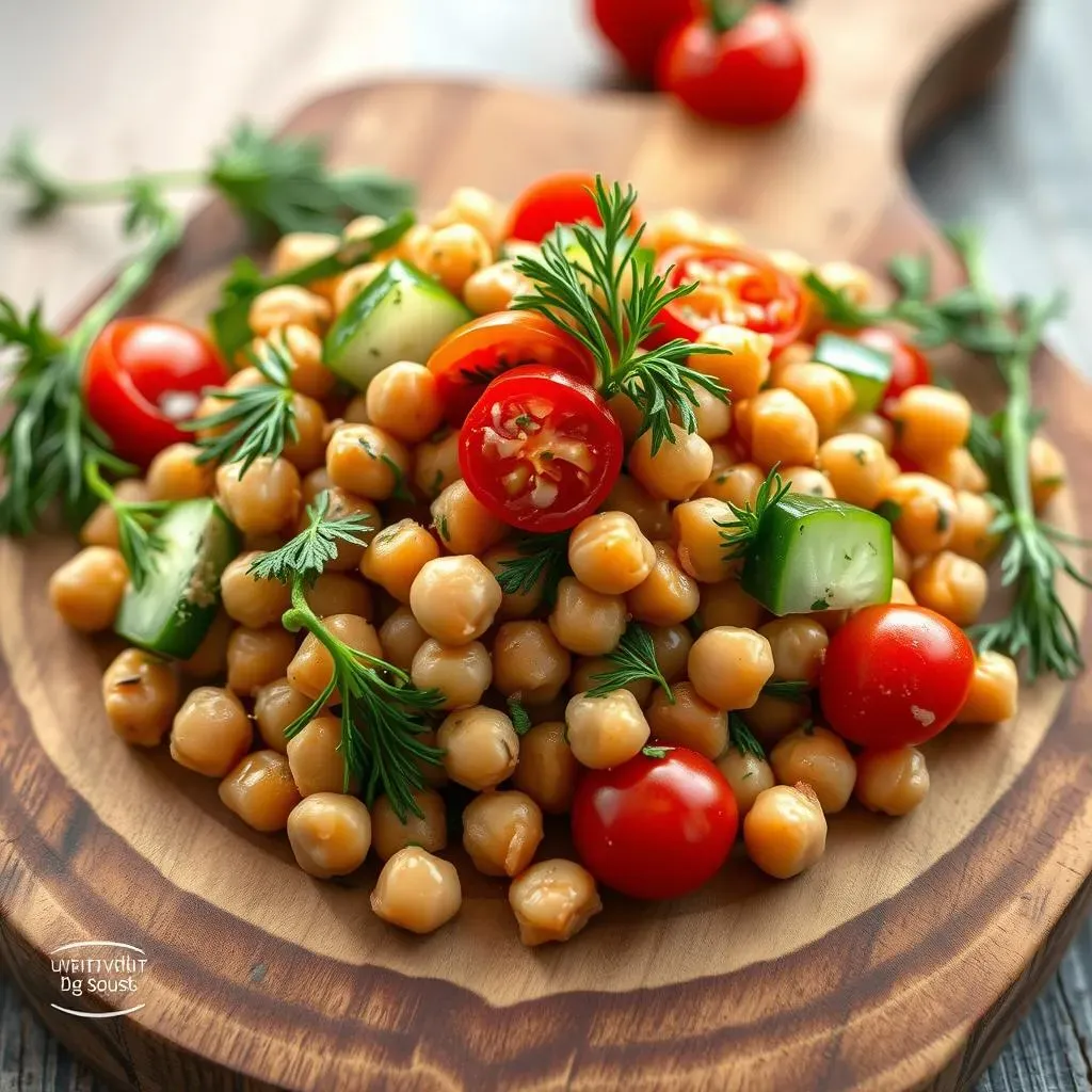 Ultimate Mediterranean Chickpea Salad with Dill